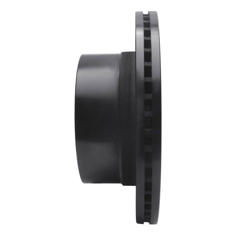 Ram 3500 Brake Rotor (1) - Rear Right - R1 Concepts - Drilled & Slotted - Black - `19-`25